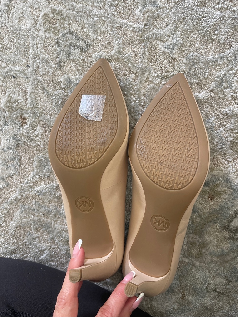 Michael Kors Nude Dorothy Flex Pointed-Toe Heel Pump - Picture 6 of 7